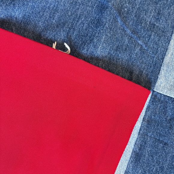 Byer Too! Vintage red mini dress cocktail party made in USA size 9 - Picture 9 of 13